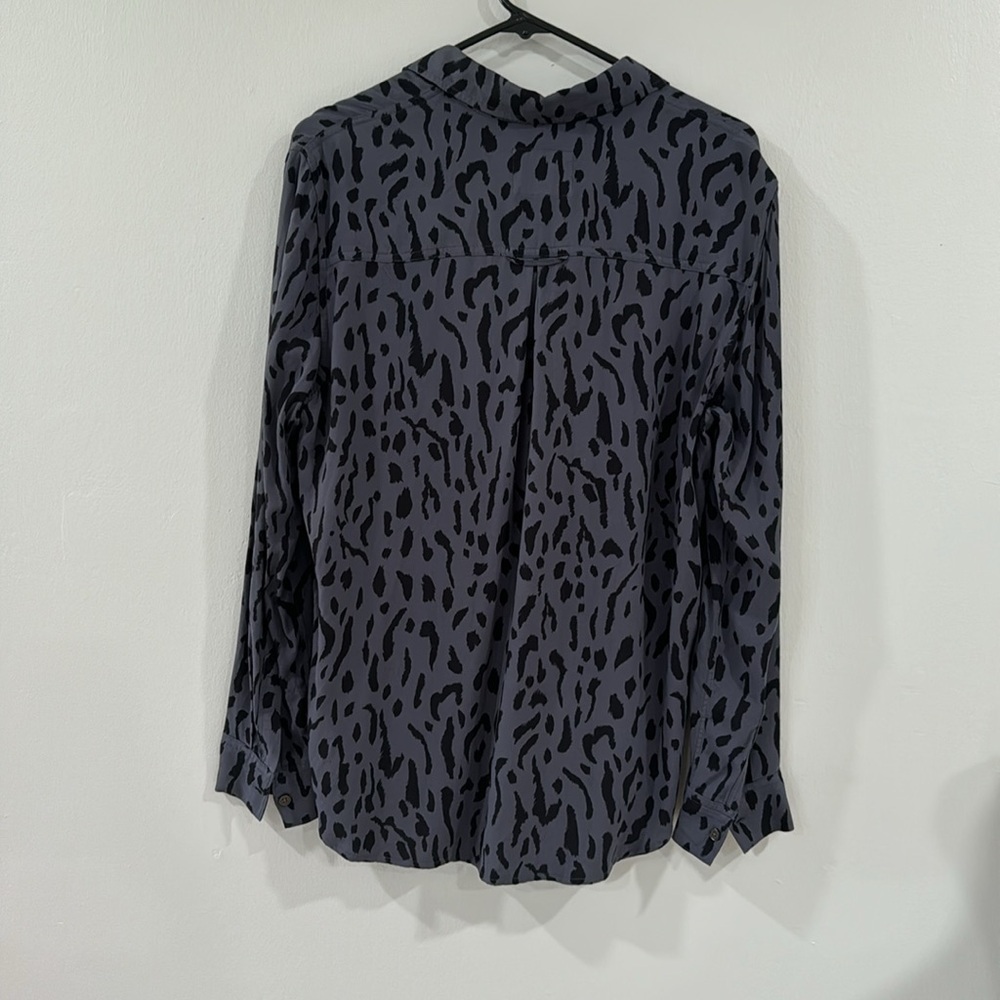 Rails Rocsi Cheetah Print Button Down Blouse - image 5